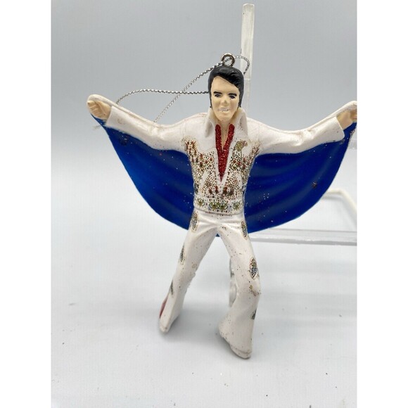 Elvis Presley Christmas Tree Hanging Ornament Bundle of 2 - Picture 9 of 12